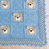 Handwoven Crocheted Baby Bedspread - A Stylish Touch for Your Nursery