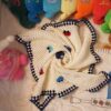 Handwoven Crocheted Baby Bedspread - Perfect for Nursery Decoration
