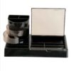 Desk Organizer Accessory for Office Supplies in Black