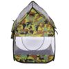 Double Kids Play Tent Commando Modle in Green