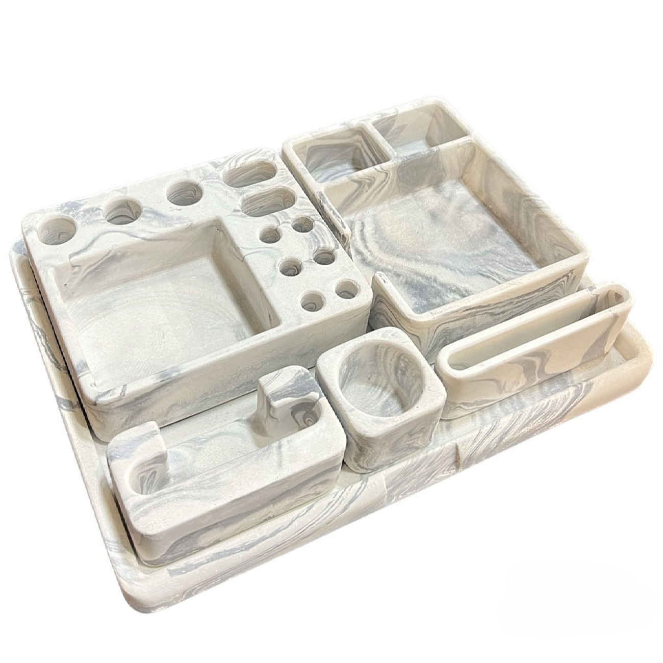 Elegant Desk Organizer Accessory for Office with 6 Piece