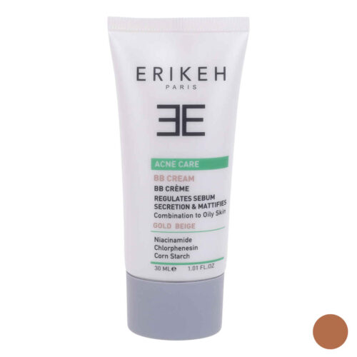 Erikeh BB Cream for Mature Skin – Gold Beige Color & Pore-Clogging