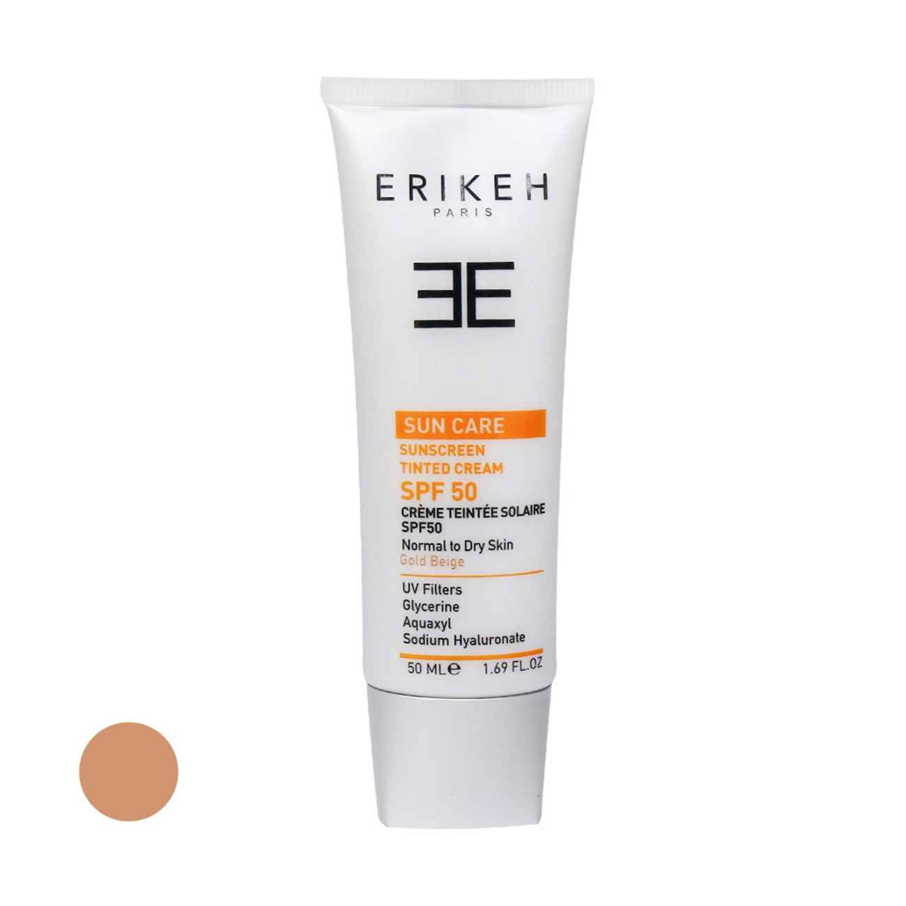 Erikeh Tinted Sunscreen Cream SPF50 – Suitable for all Skin Types