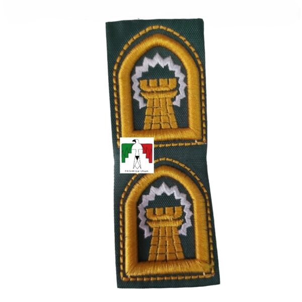 FARAJA Border Guard Military Insignia – Unique Emblem with Green Background