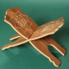 Foldable Wooden Quran Rehal Stand Holder with Allah Design