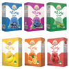 Halal Assorted Jelly Powder Pack by Badbadak-e Ayam, 100 gr (x6)