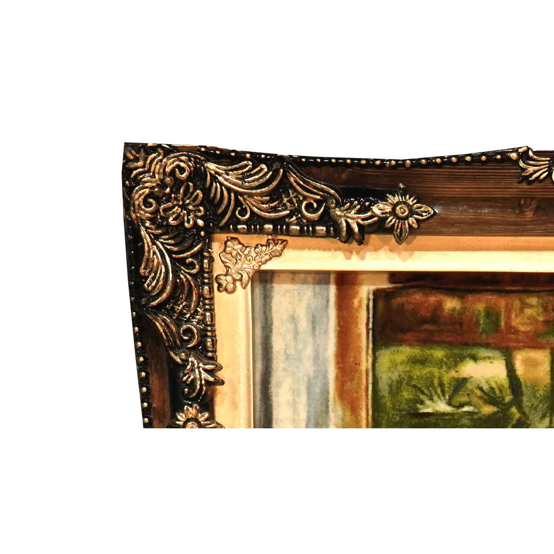 Hand-Knotted Persian Pictorial Rug from Sardrud- Attributiert by Rudolf Eichstaedt