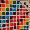 Handwoven Crocheted Baby Bedspread - Perfect for Nursery Decoration