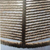 Bohemian Woven Pendant Light - Rustic Woven Hemp Light