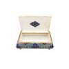 Handmade Jewelry Bone Box with Flower & Bird Design - Perfect Organizer for Jewelry