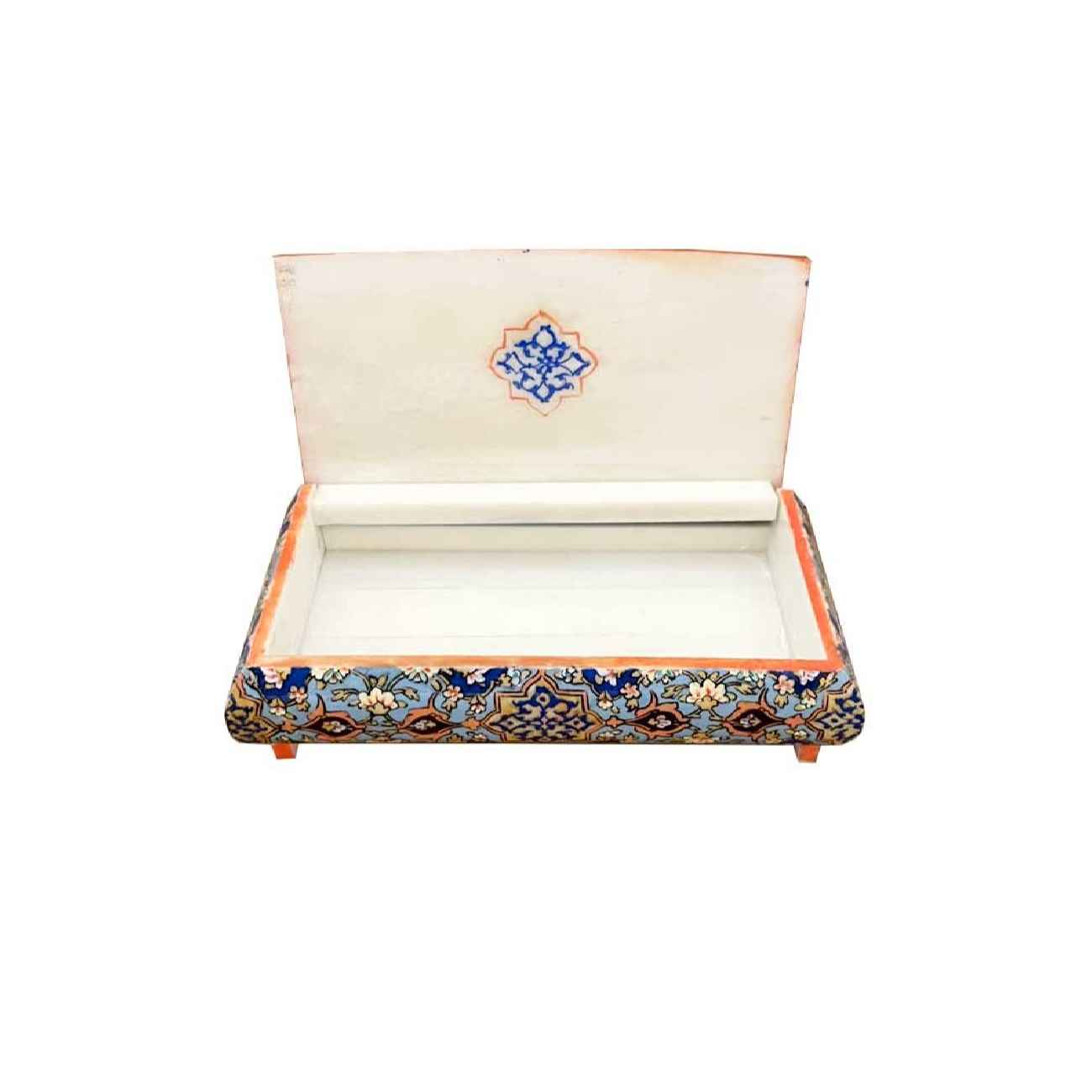 Handmade Jewelry Box with Pictorial Design Made of Camel Bone
