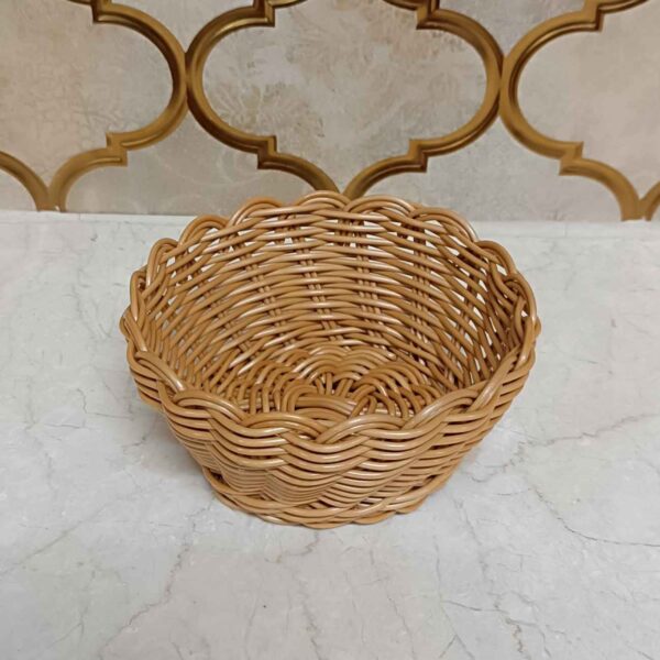 Handwoven Wicker Basket for Rustic, Modern & Minimalist Decor