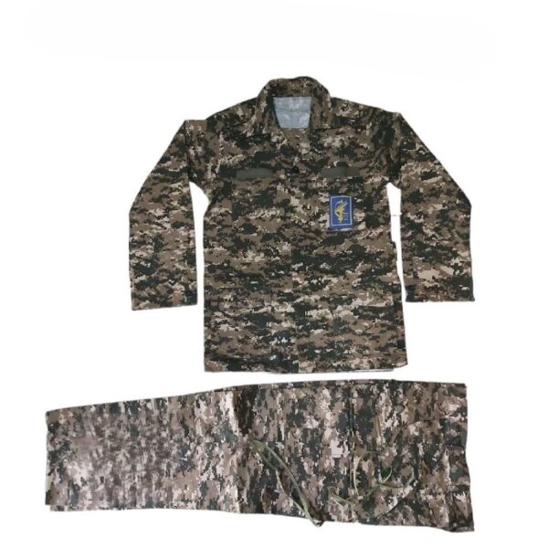 Iranian Military Uniform (IRGC) Navy Digital Uniform with Checkered Design