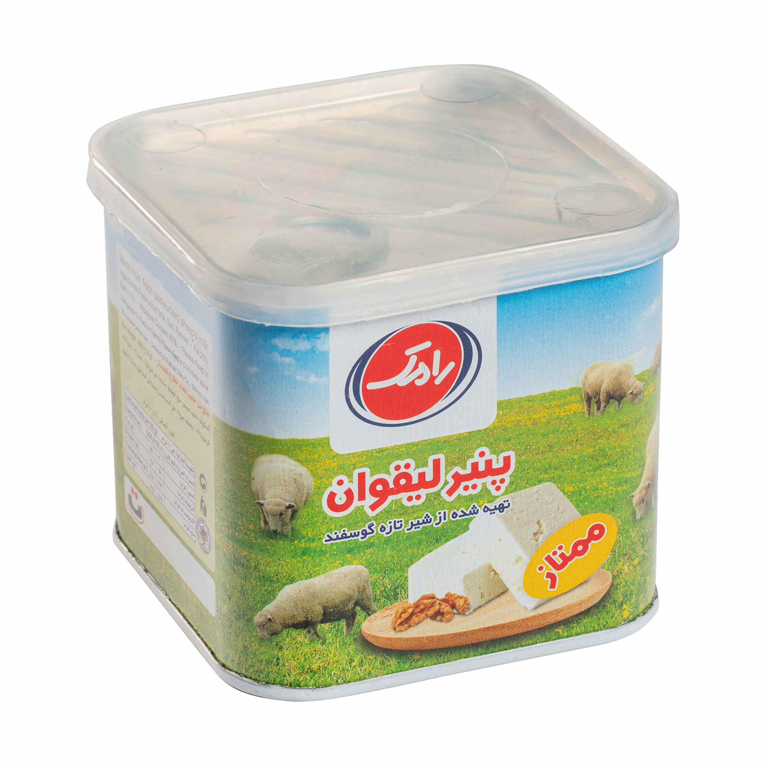 Iranian Premium Lighvan Cheese – Low fat, Ramak 400 gram