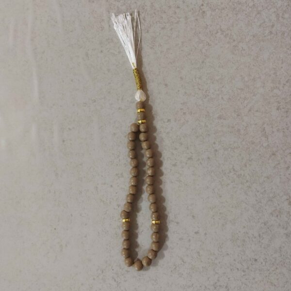 Islamic Karbala Tasbih Khak-e-Shifa from Karbala 33 Prayer Beads Tasbih