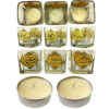 Islamic Table Top Candle Holder - Name of Imams Model Set of 3