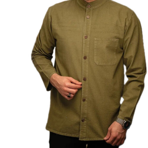 Islamic Tunic for Muslim Men – Long Sleeve in Bronze