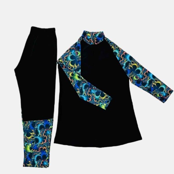 Islamic Women's Swimsuit - Two-Piece Fully Covered, Elegant, Modest & Perfect for Summer