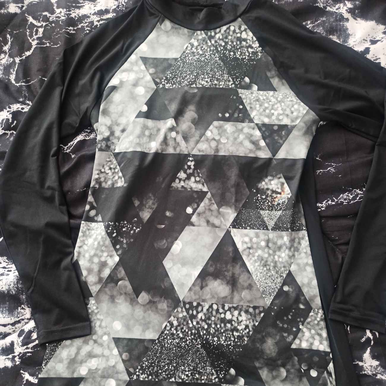 Islamic Women’s Swimsuit with Attached Hood and Wide-Band Leggings