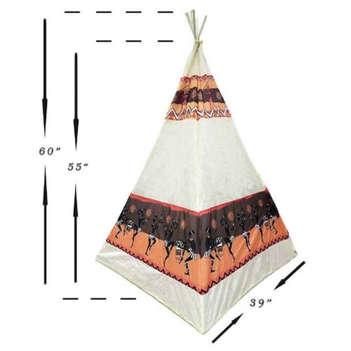 Kid’s Teepee Play Tent for Little Adventurers with Teepee Style