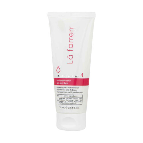 La Farrerr Moisturizing Cream 4 for Sensitive Skin – Face and Hand, Fragrance-Free (pack of 2)