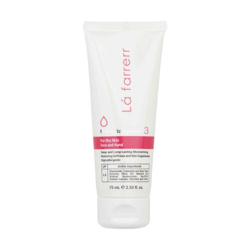 La Farrerr Moisturizing Cream  for Dry Skin – Face and Hand, Hypoallergenic, 75 mL(pack of 2)