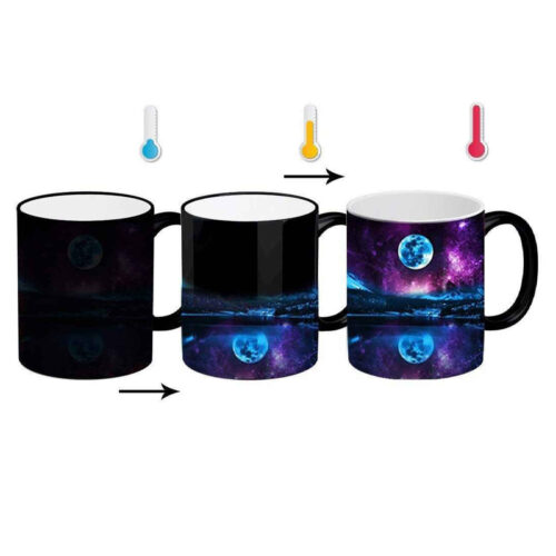 Artistic Ceramic Mug – Lake-Inspired Design
