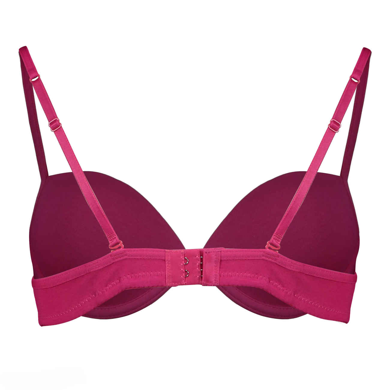 Lingerie Set – Bold Pink Lingerie with Underwired Bra