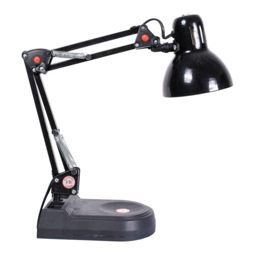 Funky Metal Adjustable Desk Lamp Suitable for Reading – with Spring Mechanism