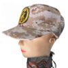 Military Cap with Short Brim - Grade One Khaki Digital Camouflage with Padding