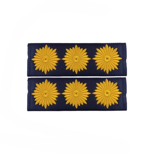 Military Insignia – A Pair of Full Colonel Rank Emblems Adhesive