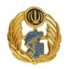 Military Insignia - IRGC Metal Cap Emblem for Collectors and Enthusiasts