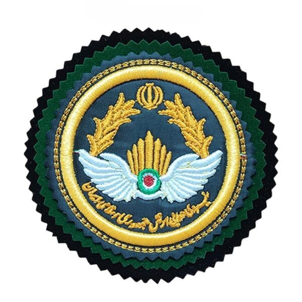 Military Insignia - New Air Force Arm Patch of the Army with Two Suede Layers