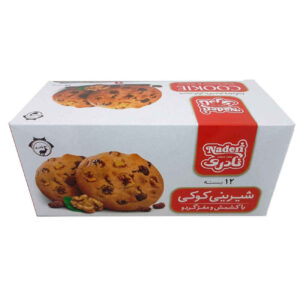 Naderi Walnut and Chocolate Cookie, 12 pcs (6x)
