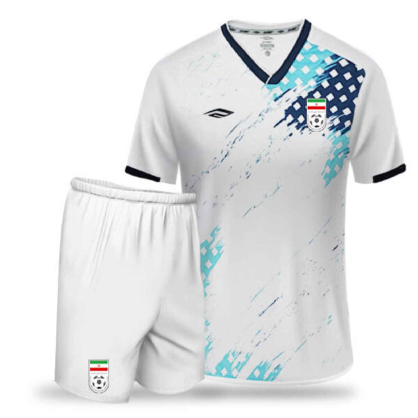 Official Iran National Training Football Team Jersey & Shorts – Suitable for Fans