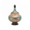Persian Artisanal Gift Set 3-Piece Chocolate Bowl and Engraved Vase