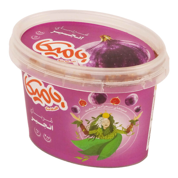 Iranian Jam - Bamika Fig Rich in Fiber & Minerals 200 gr | All-Natural (4x)