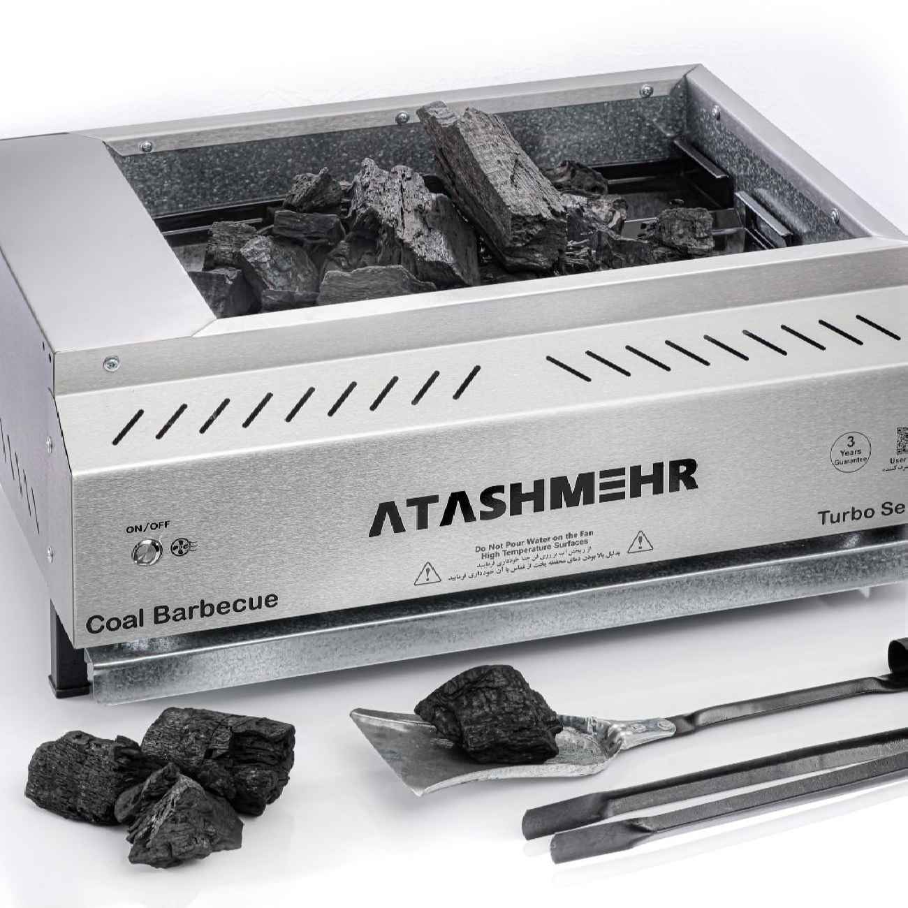 Persian Charcoal Grill – Traditional Kebab Maker BBQ for Flavorful, Kebabs