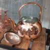 Persian Copper Tea Kettle Durable Stovetop Traditional Hammered Jihan