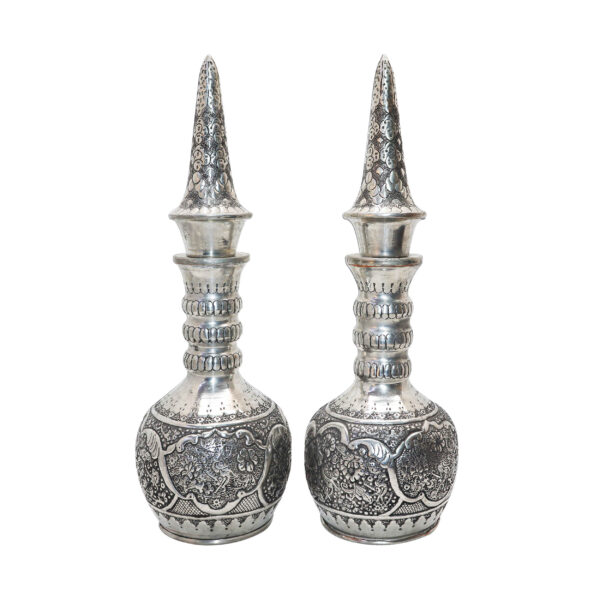 Persian Decorative Copper Bottle - Handcrafted Perfect for Luxe Home Styling