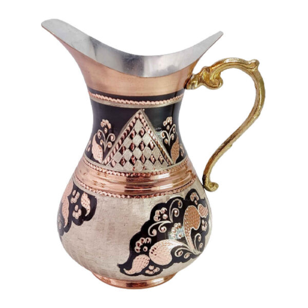 Persian Copper Pitcher - Handcrafted Art, Tradition & Home Style