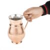 Persian Copper Pitcher with Handle - Engraving Handmade Art Piece