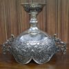 Persian Decorative Silver Bowl - Handcrafted Engraved Perfect for Collectors