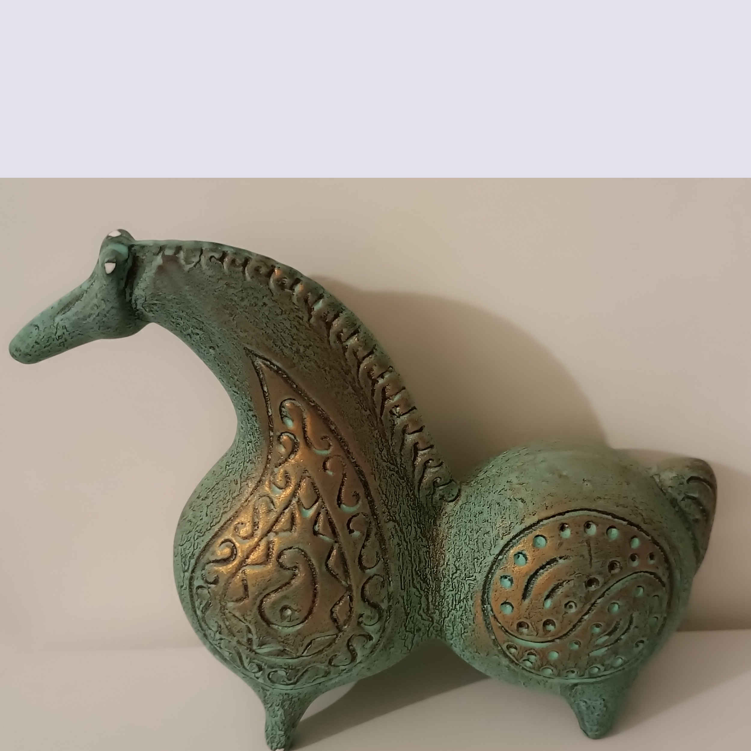 Persian Figurine – Historical Ancient Horse Model