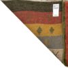 Persian Gabbeh Wool Runner Rug Handwoven in Fars Striped with Animal Motifs