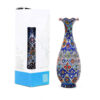 Persian Decorative Handcrafted Minakari Pottery Vase with Intricate Design