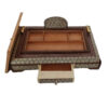 Persian Handcrafted Wooden Pen Holder - Ideal for Office, Study, and Workspace Organization