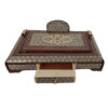 Persian Handcrafted Wooden Pen Holder - Ideal for Office, Study, and Workspace Organization