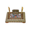 Tailored Touch – Personalized Persian Wooden Holder for Workspace Needs