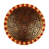 Persian Handcrafted Wooden Pen Holder with Khatam Kari for Desk